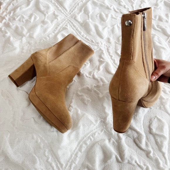 Donald Pliner Labell Platform Bootie Size 10M New - Picture 9 of 13